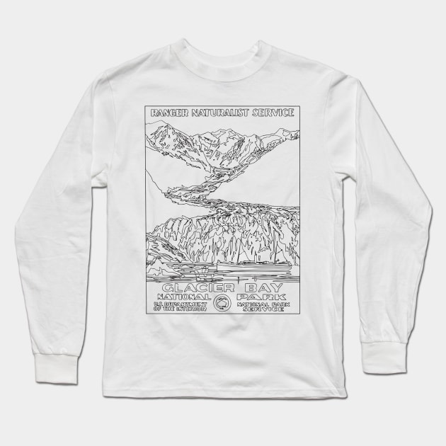 GLACIER BAY Long Sleeve T-Shirt by TheCosmicTradingPost